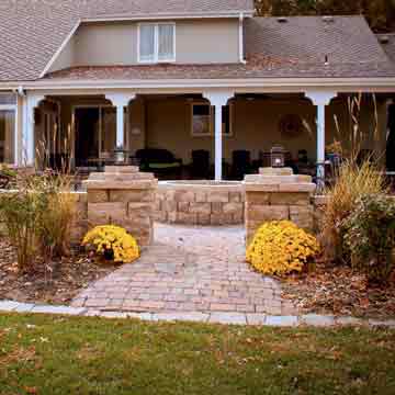 paver walkway